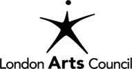 london arts council logo black