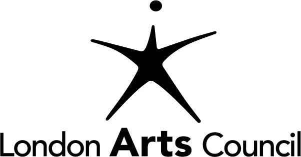 london arts council logo black